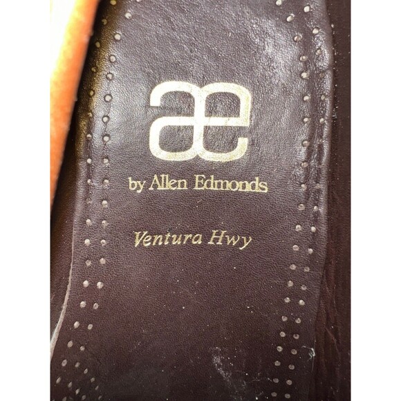 AE ALLEN EDMONDS VENTURA HWY PENNY LOAFER BROWN CALF LEATHER SHOES SIZE 11B - Picture 8 of 8